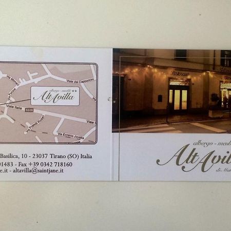 Albergo Altavilla Tirano Luaran gambar